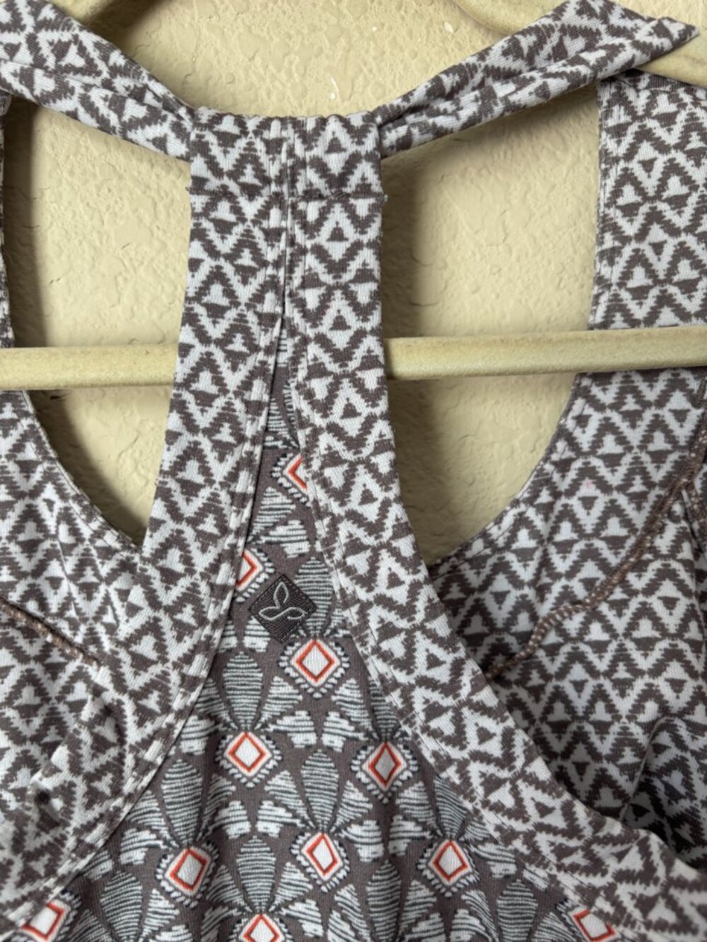 Prana Cali Sleeveless Racerback Printed Day Athleisure Backyard Dress - Picture 9 of 11